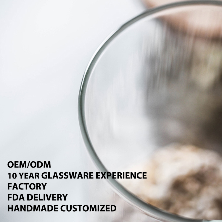 Whosale Custom Glass Jar Containers With Bamboo Lid Food Use Glass Jar 