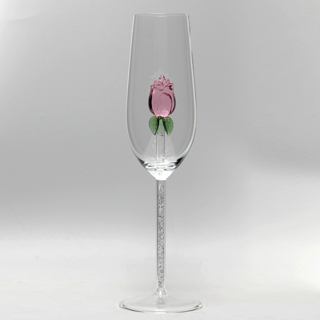 Wedding wine glass Valentine's Day gift 