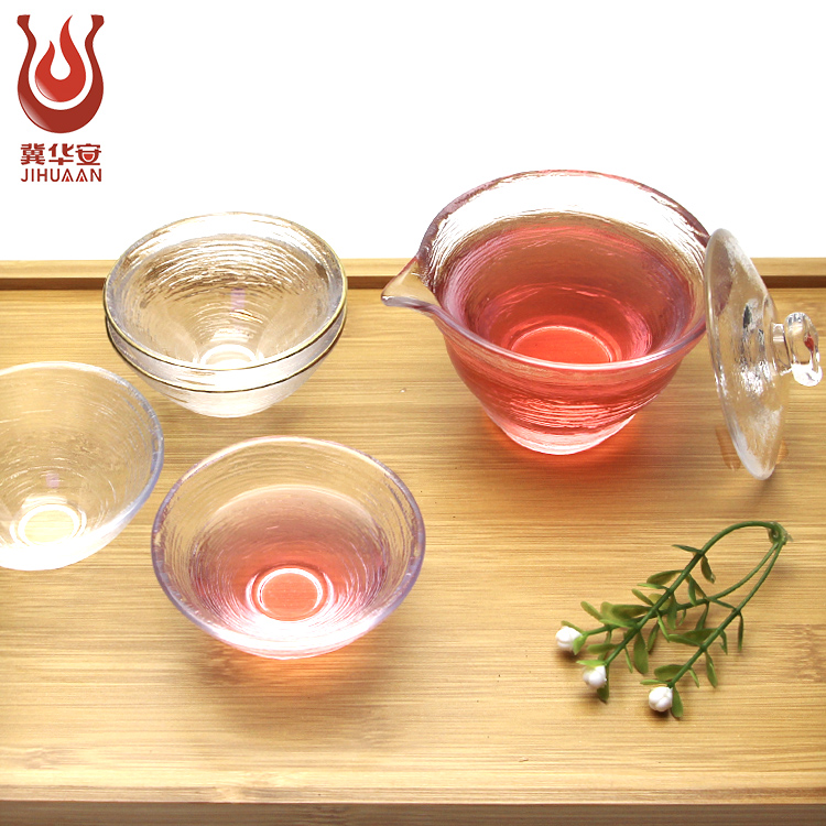 Wholesale high quality in China Kung fu tea sets Artistic of Glass tea set chinese tea set 